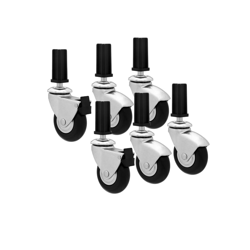 Fast Fit Components Caster Wheels - 4 pc