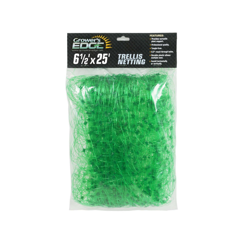 Grower's Edge® Green Trellis Netting