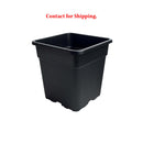 Gro Pro Black Square Pots