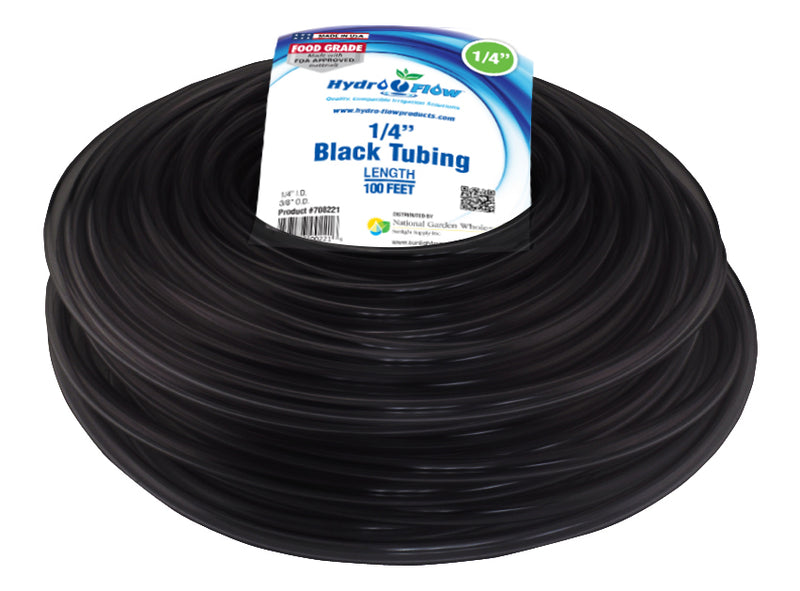 Hydro Flow Premium Vinyl Tubing-Black