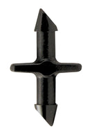 HydroFlow 3/16 Poly Tube Push-In Straight Fitting
