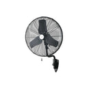 Canarm Commercial 24" Oscillating Wall Mounted Black