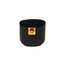 Gro Pro Essential Round Fabric Pots - Black