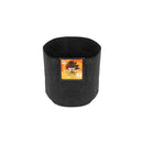 Gro Pro Essential Round Fabric Pots - Black