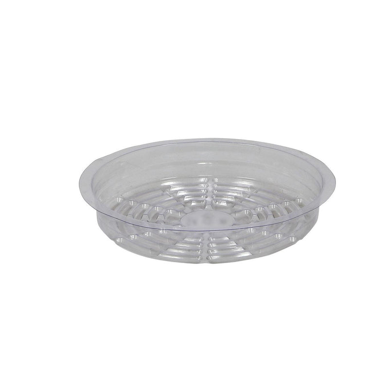 18 inch plastic plant saucer Gro Pro Premium Clear Plastic Saucer