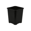 Gro Pro Premium Square Black Plastic Pots