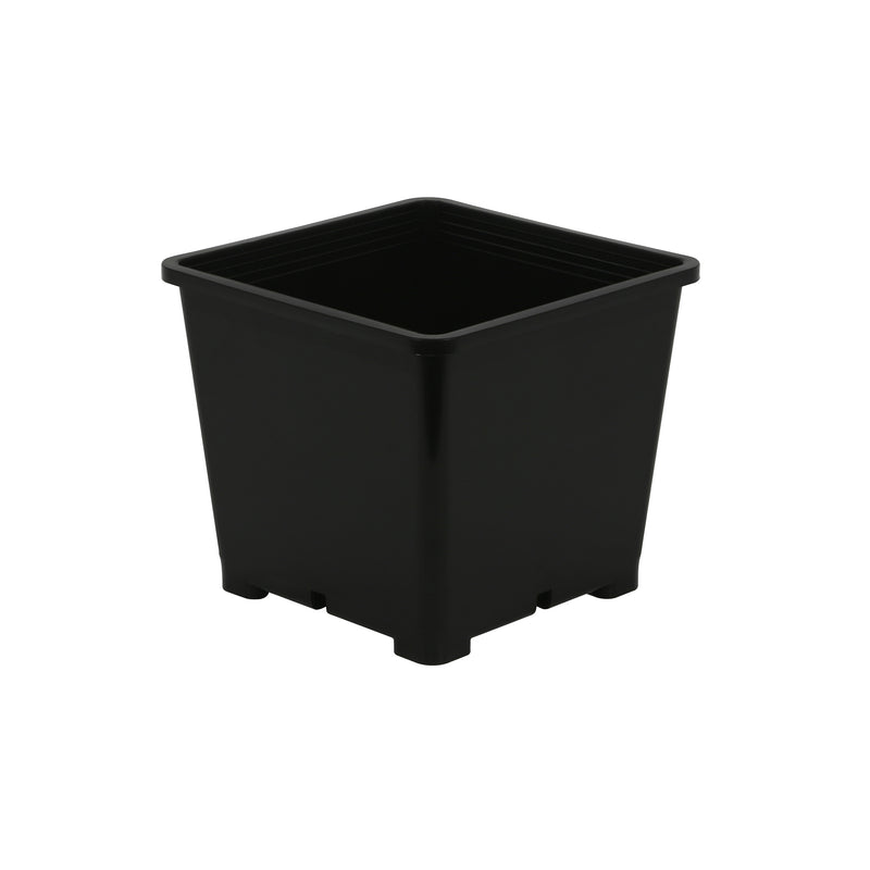 Gro Pro Premium Square Black Plastic Pots