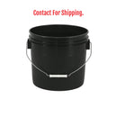 Gro Pro® Black Plastic Buckets - 3.5 & 5 Gallon