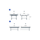 Wachsen Rolling Bench Galvanized 4' Box A